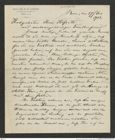 Nachlass Franz Steindachner, Brief von Emil Aug. Goeldi an Franz Steindachner (17.07.1913), Inv.Nr. 168.05, Seite 1